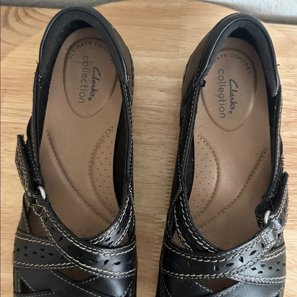 Clarks Womens Ashland Spin Q Closed Toe Slip-On Shoe new 6.5M - Picture 3 of 6